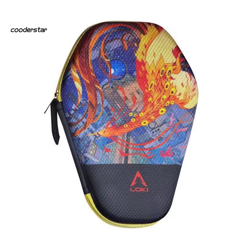 Cood Vỏ Bọc Vợt Bóng Bàn Bằng Sợi Dày Dặn Có Khóa Kéo Và Túi Đựng Phong Cách Trung Hoa