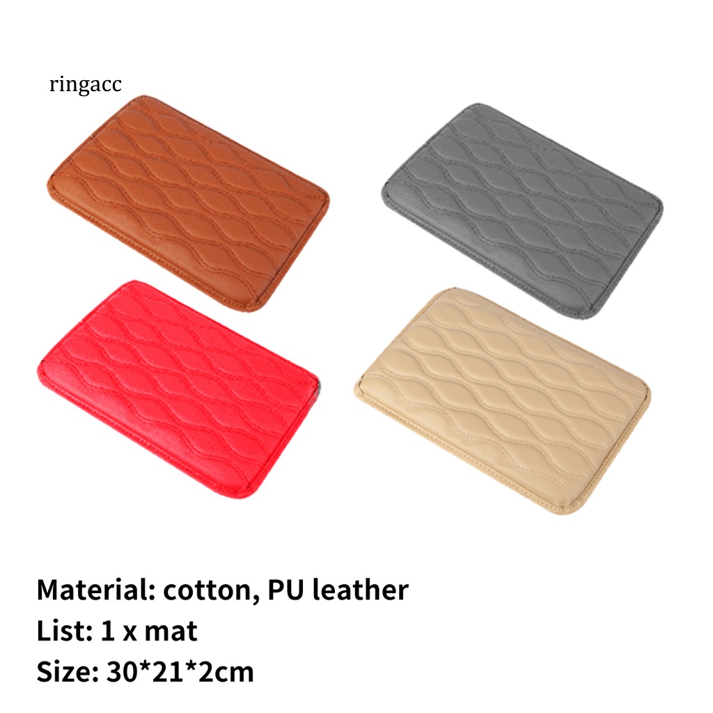 Rga Đệm Lót Hộp Tỳ Tay Chống Trượt Thoáng Khí Siêu Co Giãn Chống Thấm Nước Thông Dụng Cho Xe Hơi