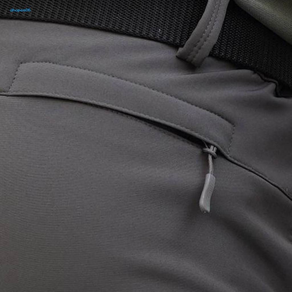 Quần Dài Leo Núi PEMG Vải Lông Cừu Dày Dặn Chống Gió / Nước Thời Trang Cho Nam