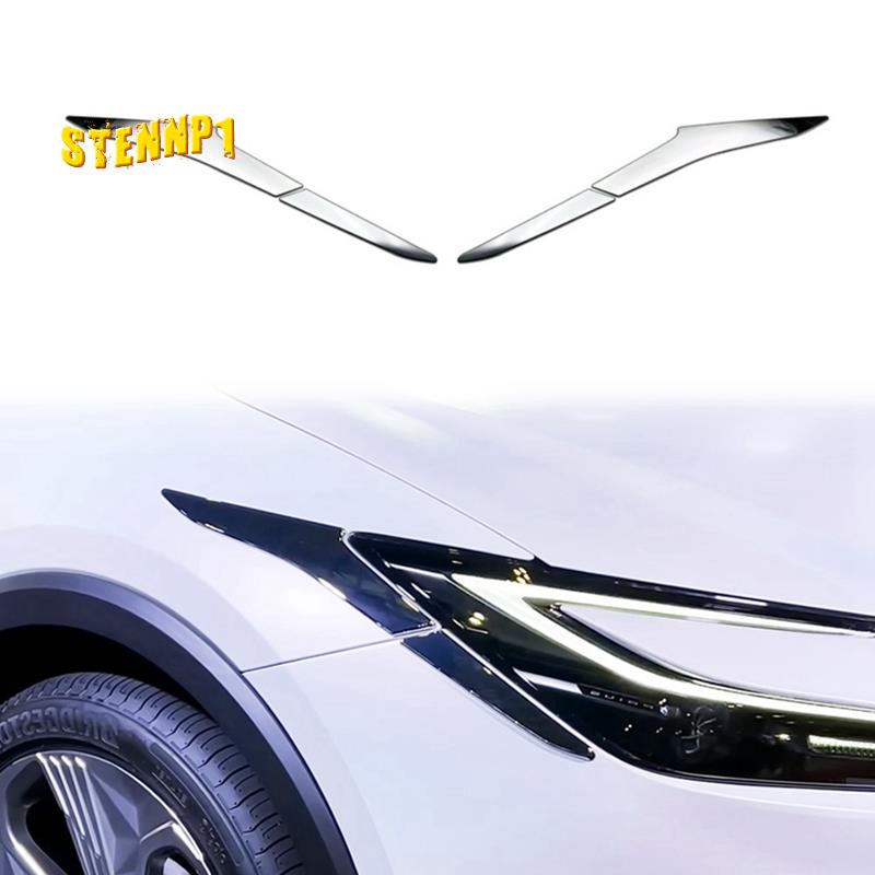 Set 4 Dải Dán Trang Trí Đèn Pha Xe Hơi Toyota Prius 60 Series 2023