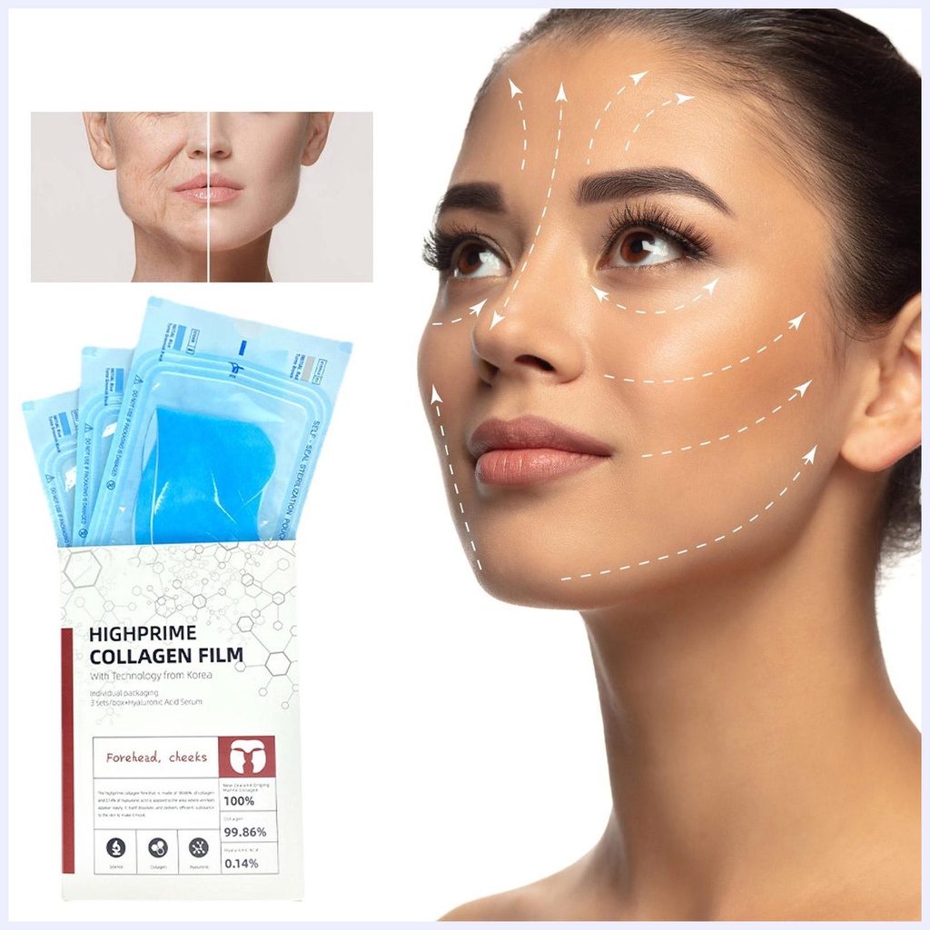 Highprime Collagen Film Melting Skin Care Hòa tan Collagen Film Bổ sung Collagen Film để nâng Collagens thủy phân