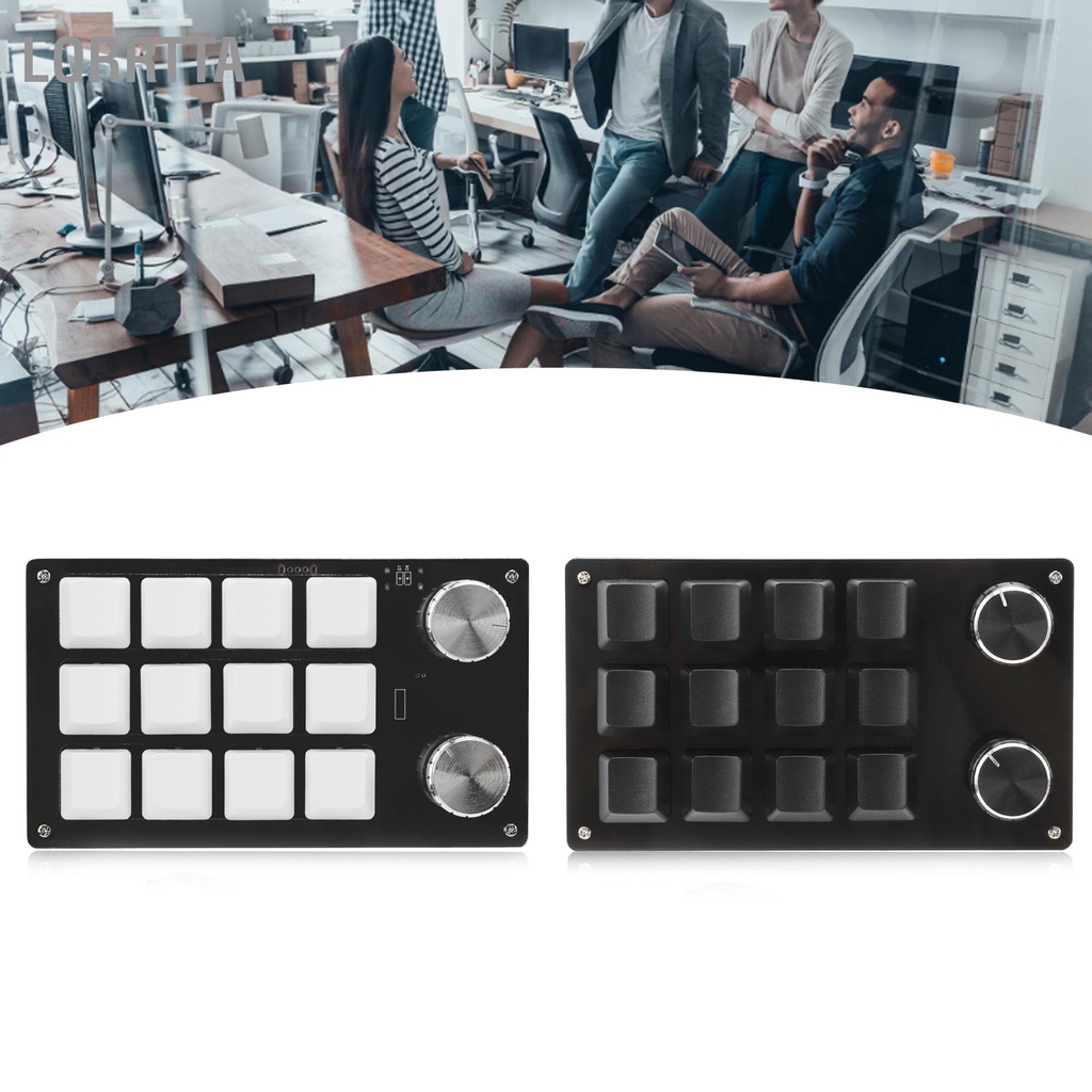 Nóng bỏng Bàn Phím Cơ Macro Một Tay 12 Đa Năng Tự Làm Có Thể Lập Trình Cho Văn Phòng Chơi Game