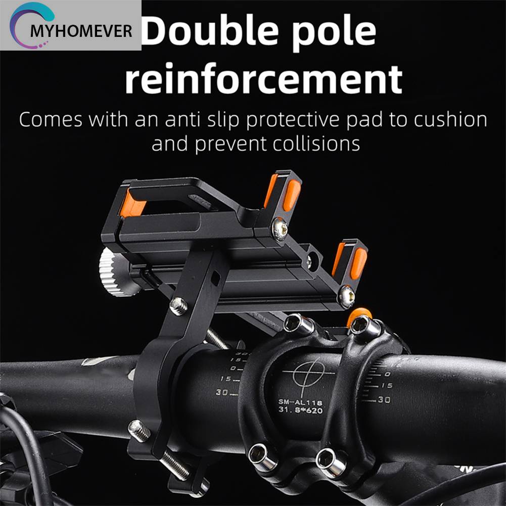 Giá Đỡ Điện Thoại Di Động Năm Chân GPS Gắn Xe Đạp Cho Tất Cả Các Dòng Điện Thoại