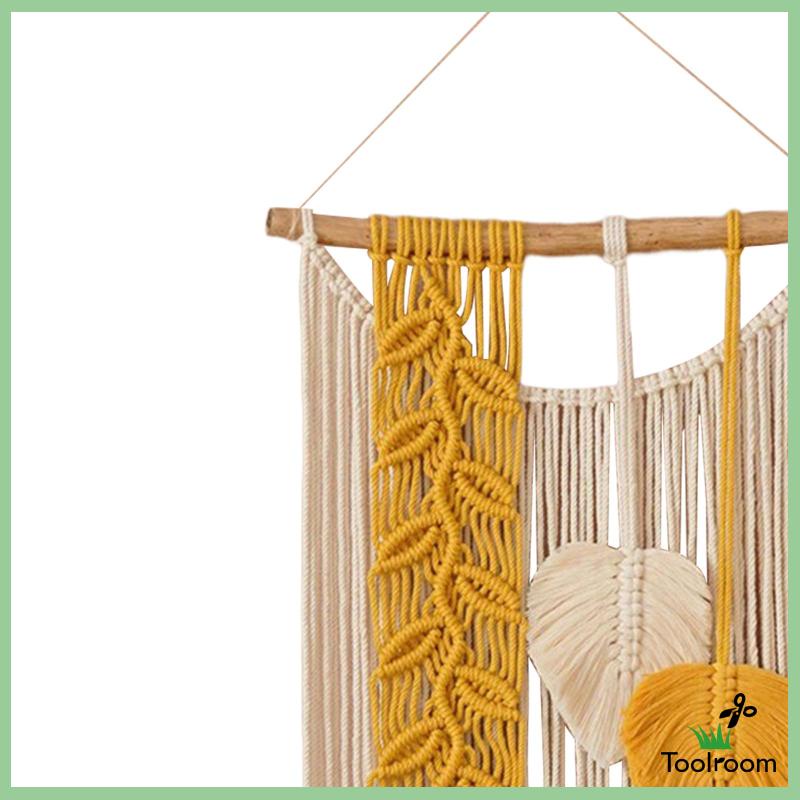 Dây Bện Treo Tường Trang Trí Phong Cách Bohemian