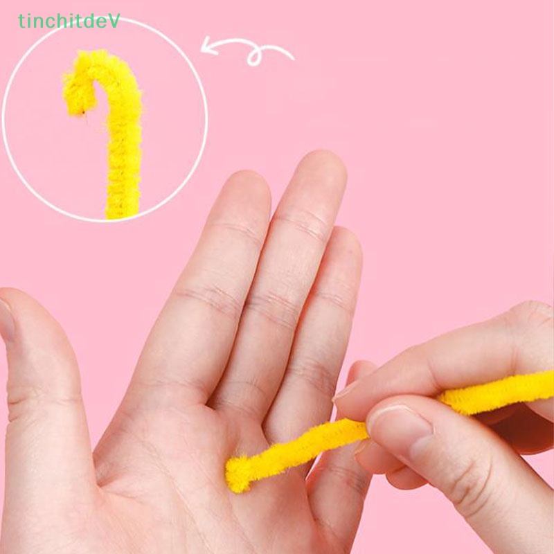 [TinchitdeV] Set 100 Dụng Cụ Làm Sạch Ống Nước Bằng Tay Nhiều Màu Sắc Giáo Dục Trẻ Em [Mới]