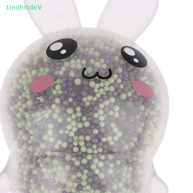 [TinchitdeV] 1 Đồ Chơi Bóng Bóp Hình Thỏ Phát Sáng