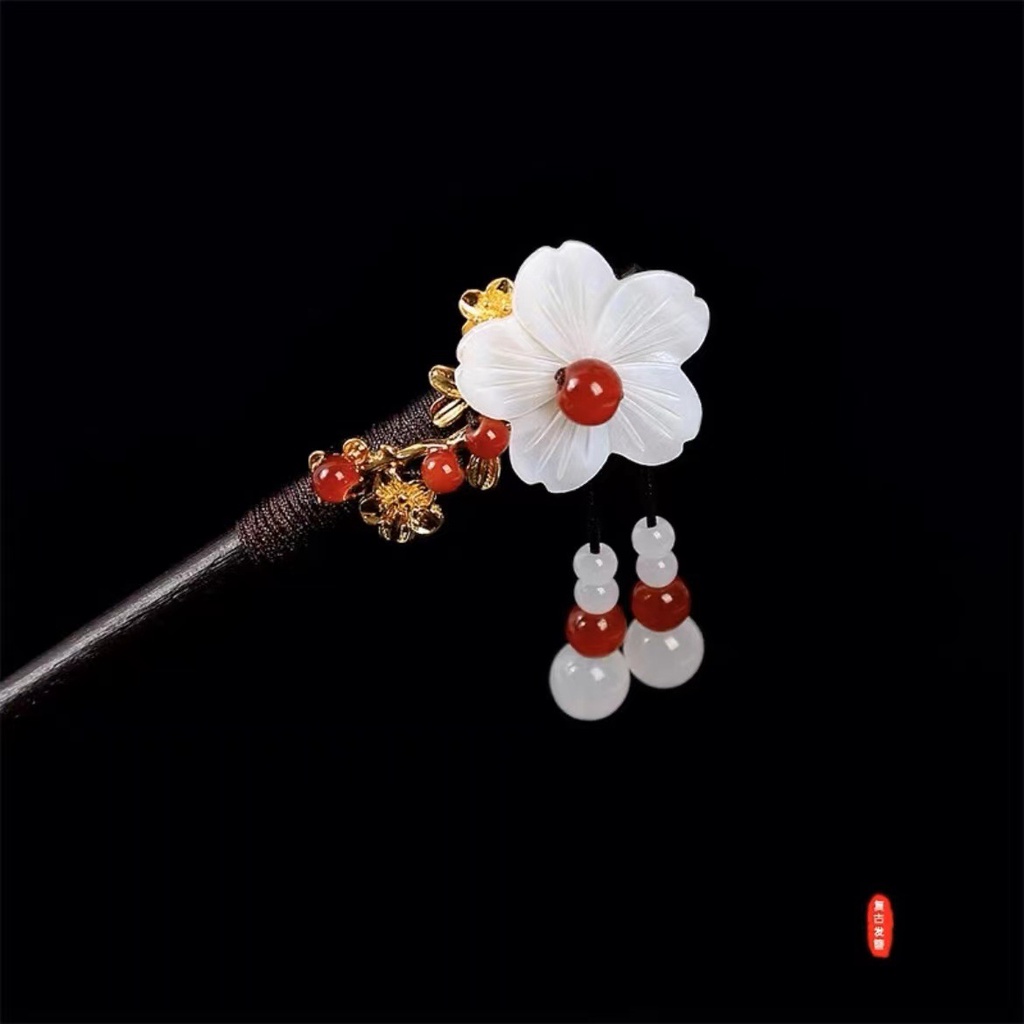 Kẹp Tóc Hình Chiếc Răng Màu Đen Thời Trang Mùa Hè 2023 Cho Bé Gái