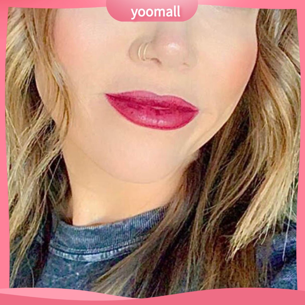 Set 5 Khuyên Mũi Đơn Xoắn Ốc Bằng Thép Không Gỉ Trang Trí Thời Trang Unisex