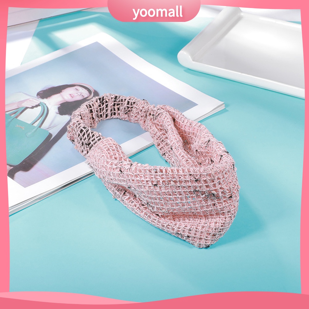 Băng Đô Cài Tóc Rửa Mặt Co Giãn Hình Hoa Thời Trang Cho Nữ