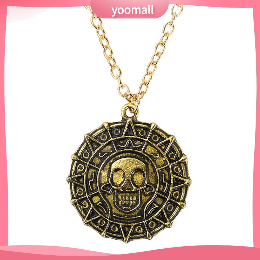 Vòng cổ Mặt Đầu Lâu Cướp Biển Caribbean Sáng Tạo