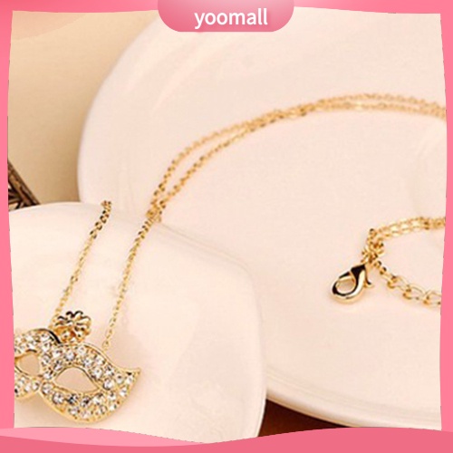 Vòng cổ Mặt Hình Mặt Nạ Cáo Phong Cách Bohemia Thời Trang Cho Nữ