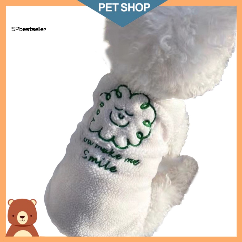 Áo Khoác In Họa Tiết Chữ Dễ Thương Thời Trang Cho Cún Cưng