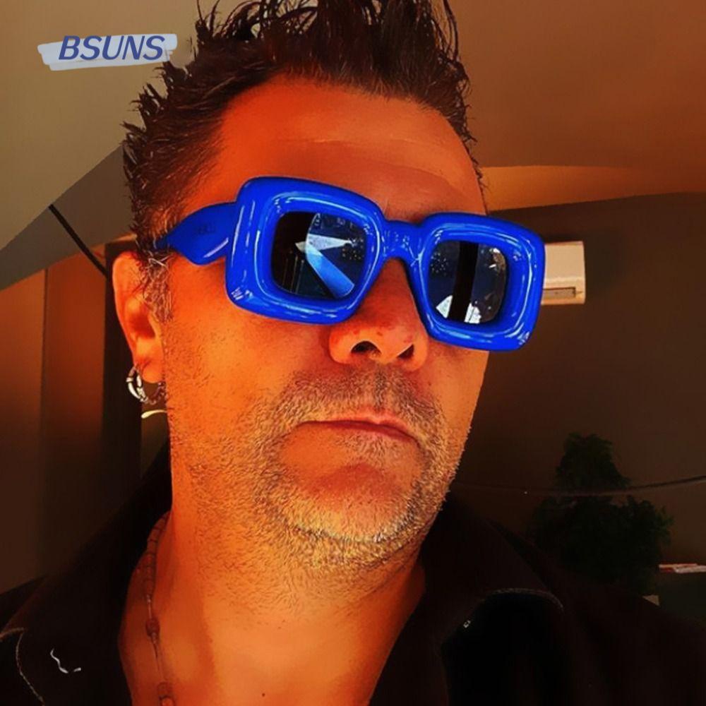 BSUNS Kính Mát Y2K Màu Kẹo Ngọt Độc Đáo Thời Trang Cho Nữ