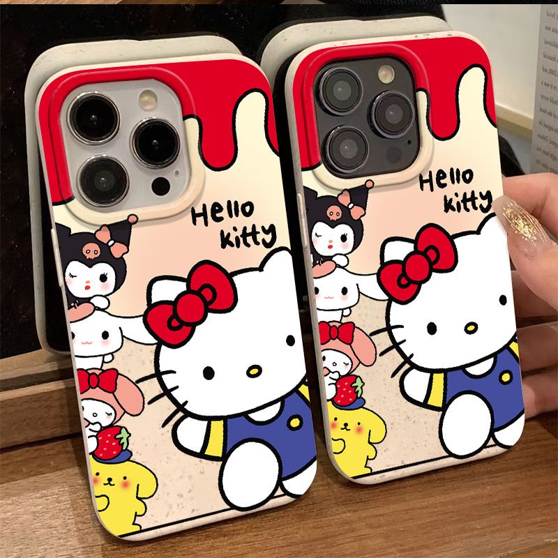 Ốp Điện Thoại Dẻo Họa Tiết Hoạt Hình Chú Mèo Dễ Thương Chống Sốc Cho Iphone12 8Plus 14pro 13 711 P94Z