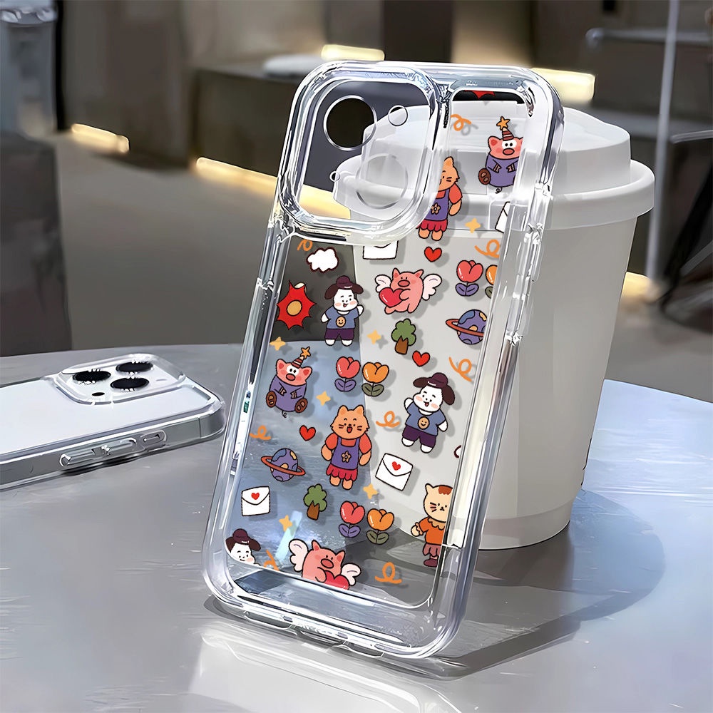 Ốp Điện Thoại Dẻo Họa Tiết Hành Tinh Độc Đáo Chống Sốc Cho iPhone14Promax7 12 1313 118p 1S8E