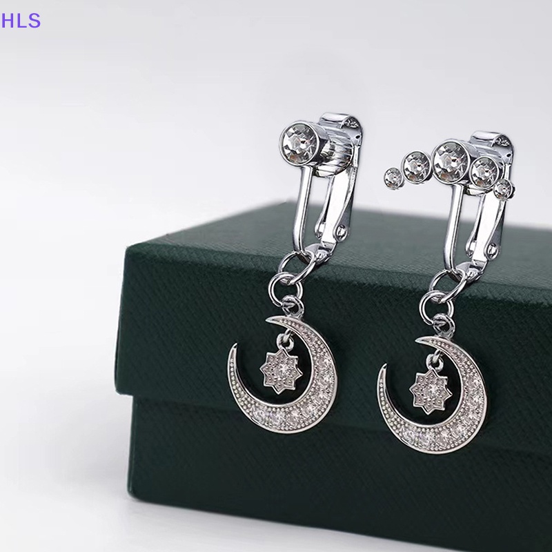 [HLS] Khuyên Rốn / Rốn Hình Trăng Sao Đính Đá Giả Làm Quà Tặng Trang Sức Cho Rốn / Rốn