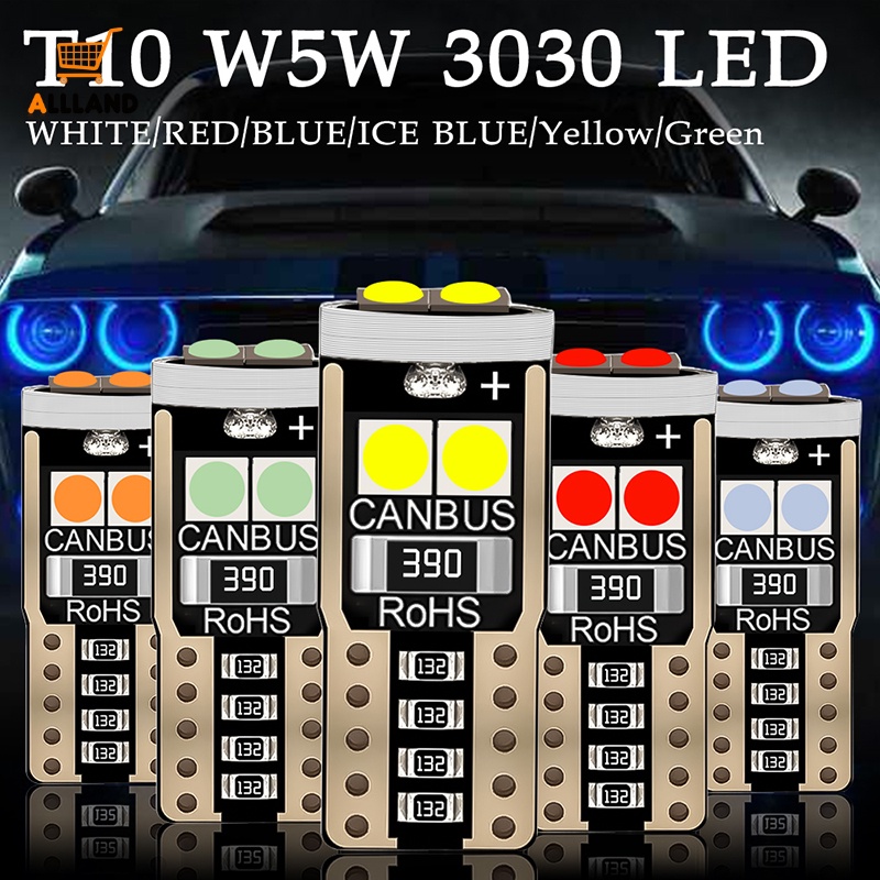 Bóng Đèn T10 3030 6SMD Siêu Sáng Dùng Để Trang Trí Nội Thất Xe Hơi