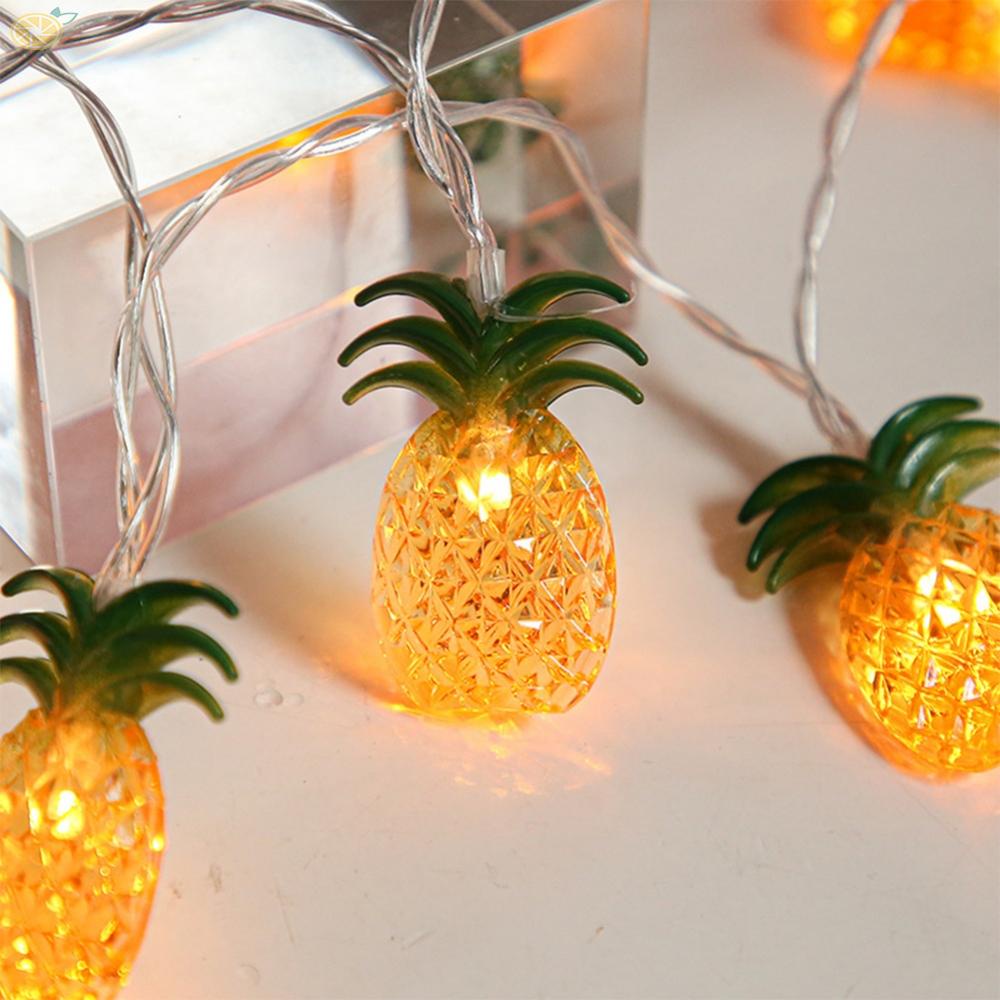 【VARSTR】Pineapple String 20 Lamps 3 Meters Bedrooms Christmas Copper Wire Core
