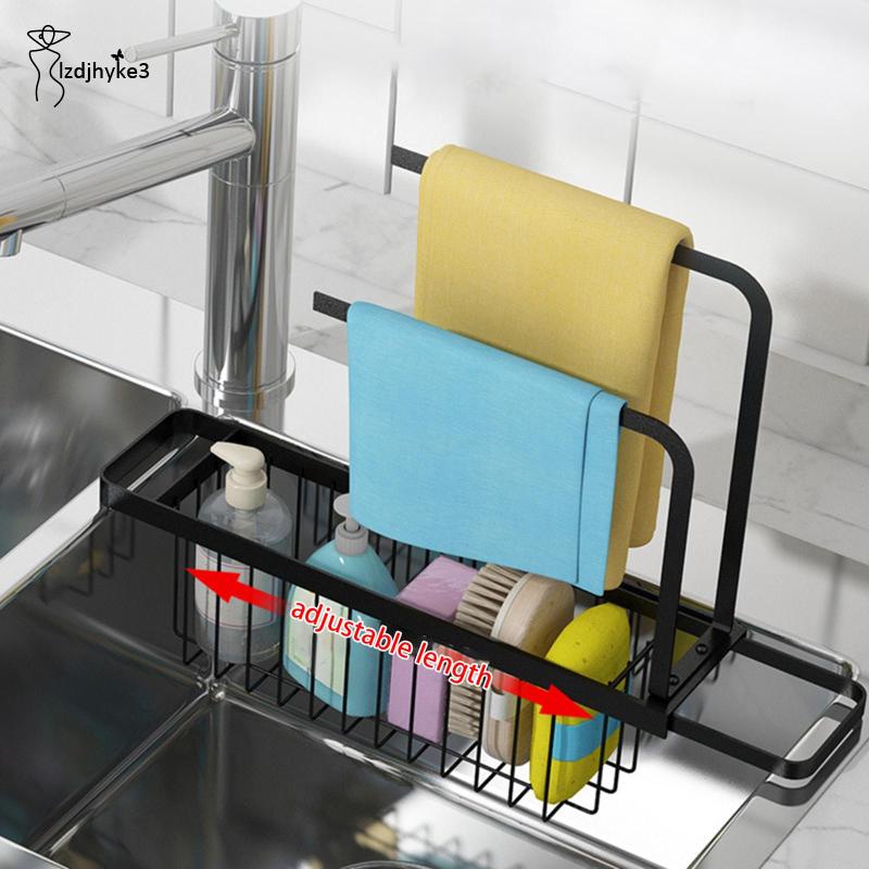 Giá Đỡ Bọt Biển Rửa Chén / Xà Phòng Gắn Bồn Rửa Nhà Bếp Tiện Lợi
