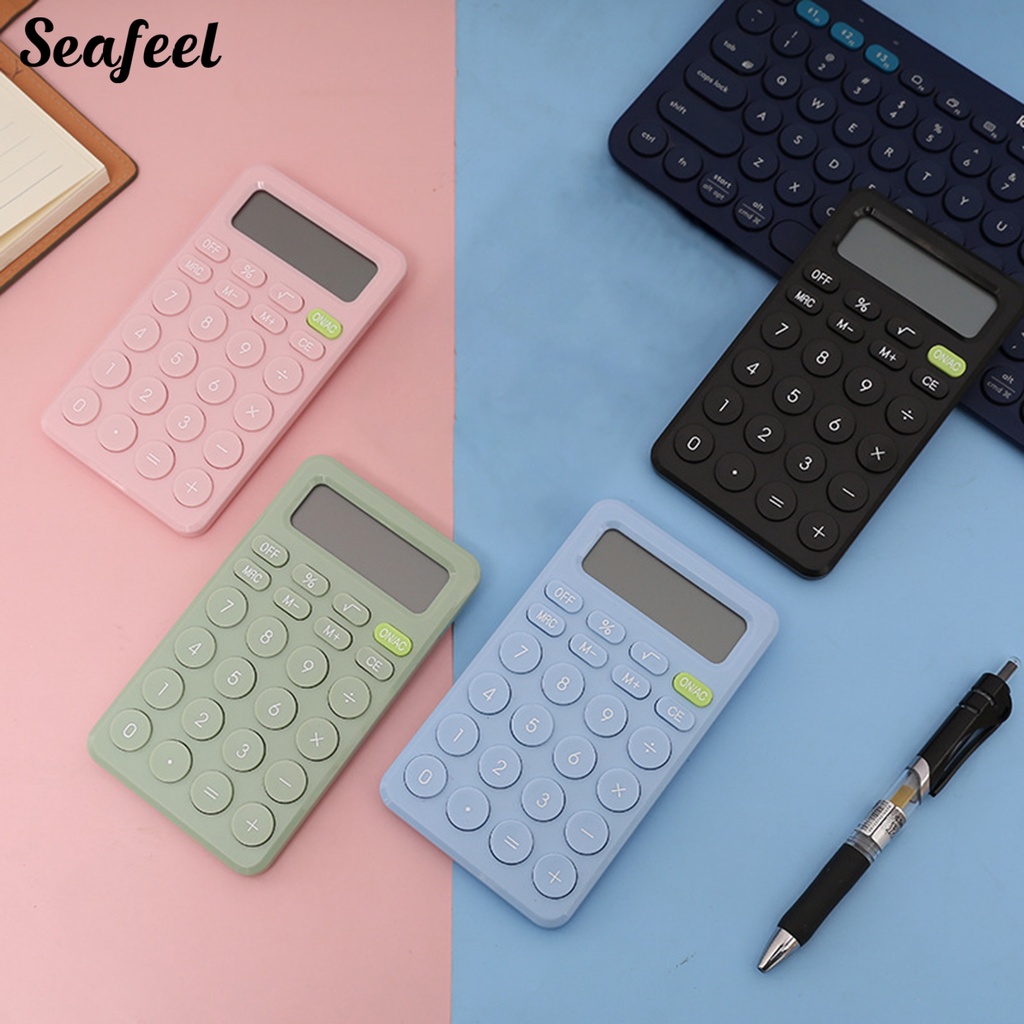 Máy Tính Cầm Tay 8 Số Nhỏ Gọn Tiện Dụng Cho Học Sinh / Nhân Viên Văn Phòng