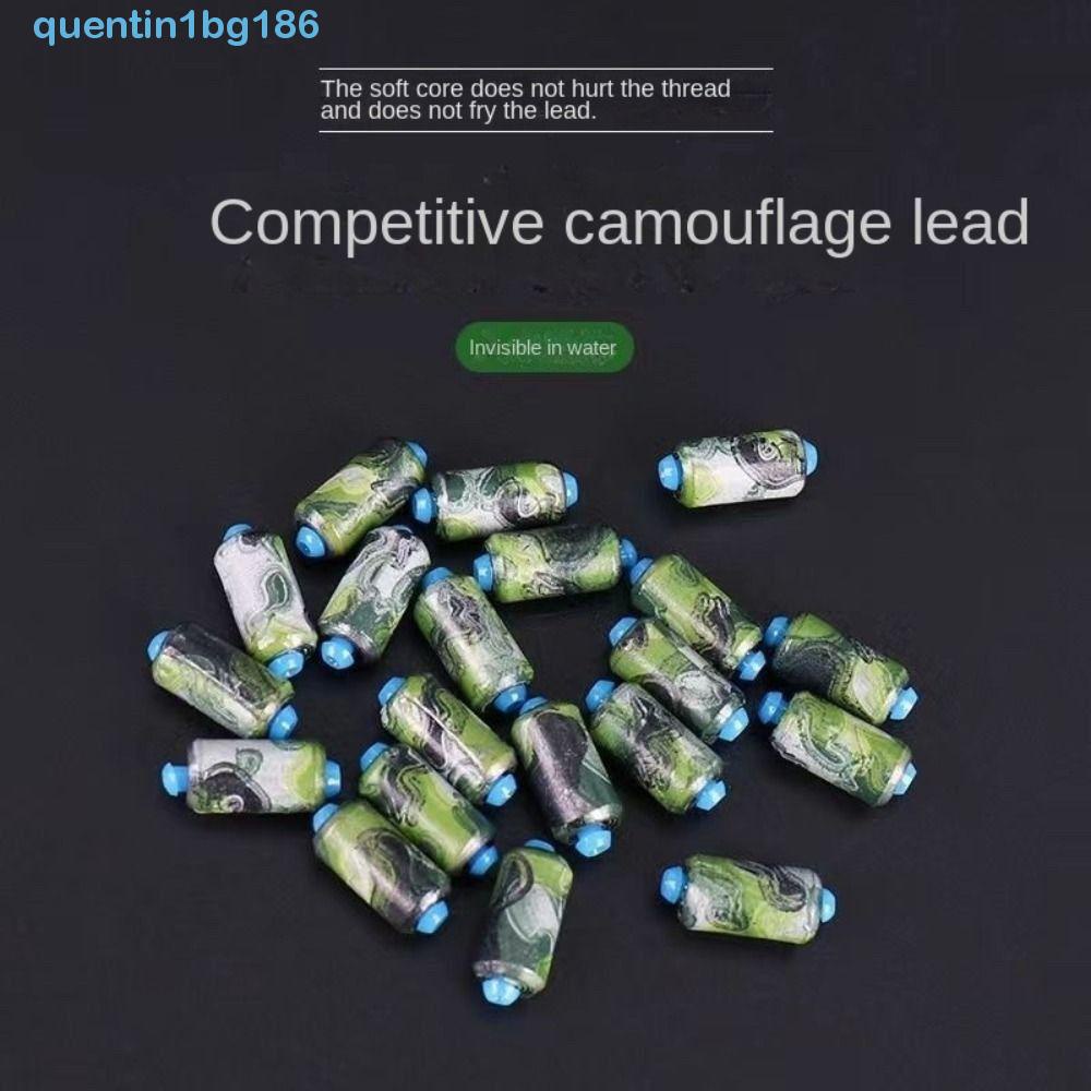 Chì Câu Cá QUENTIN1BG 3.5g / 4.0g Bằng Chì Nhiều Màu Sắc
