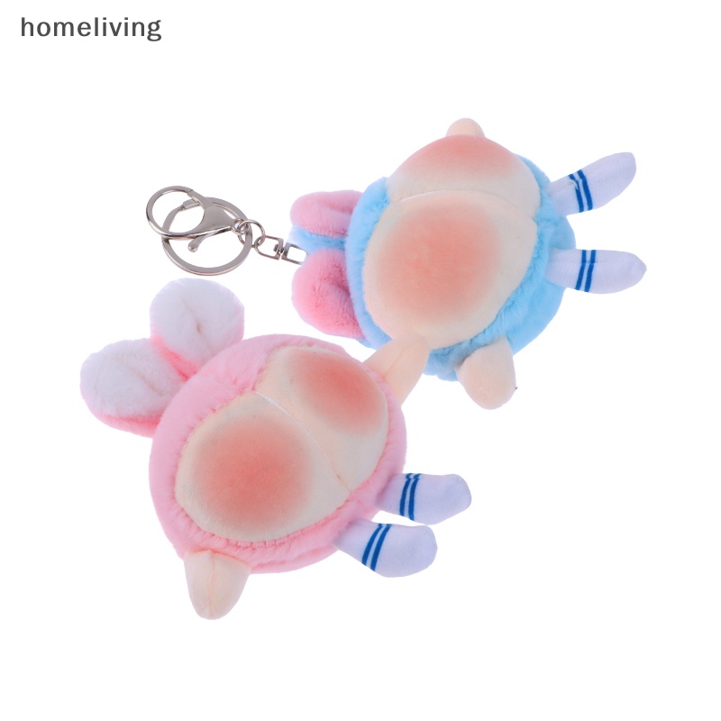 Móc Khóa Hình Mông Thỏ Nhồi Bông Đáng Yêu