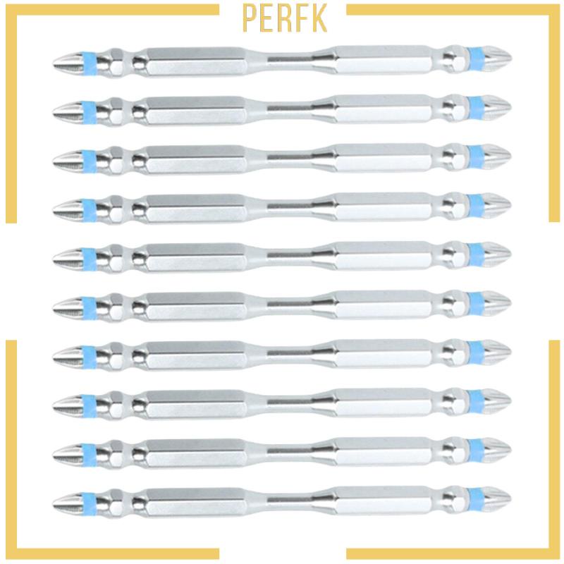 Set 10 Mũi Khoan Đầu Lục Giác Chữ Thập Chuyên Dụng Sửa Chữa Đồ Gỗ