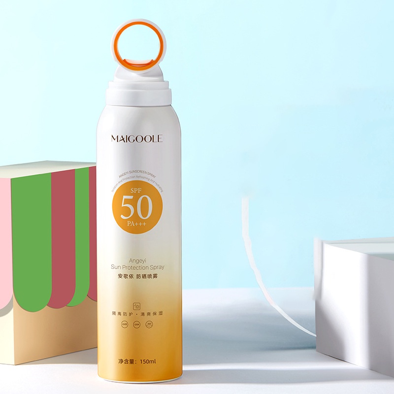 Xịt Chống Nắng Trắng Da MAIGOOLE SPF50 PA+++ Ngăn Ngừa Lão Hoá Da