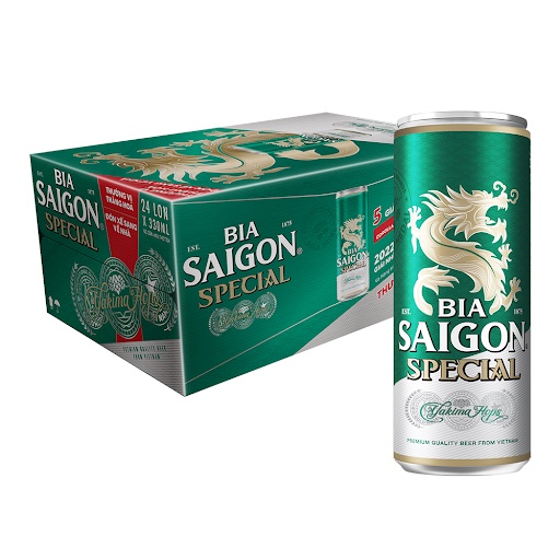 Bia Sài Gòn Special 24 lon 330ml