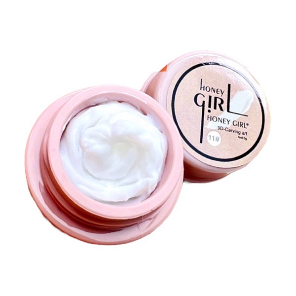 Gel định hình Honey Girl màu trắng (Hủ) nặn hoa, nặn hoạt hình