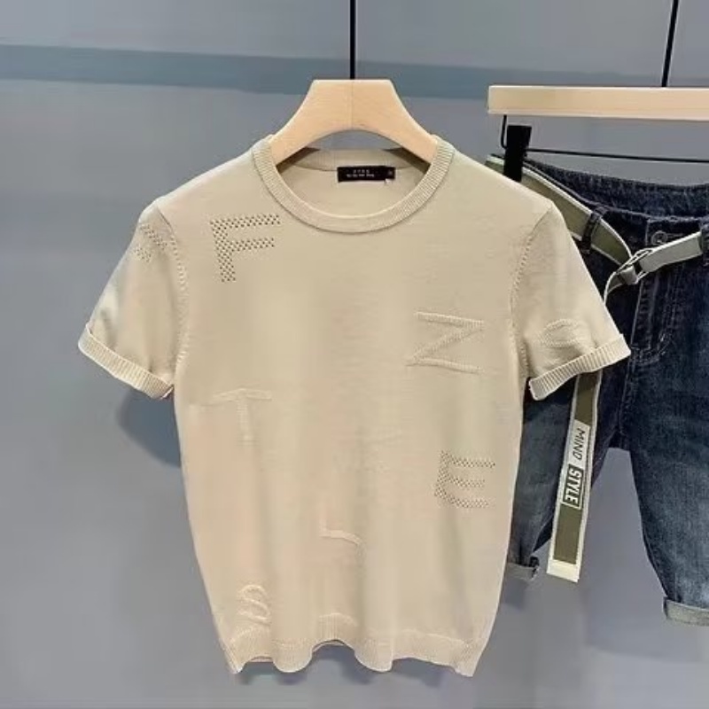 Áo Thun Nam Ngắn Tay Dáng Ôm Phong Cách Mới