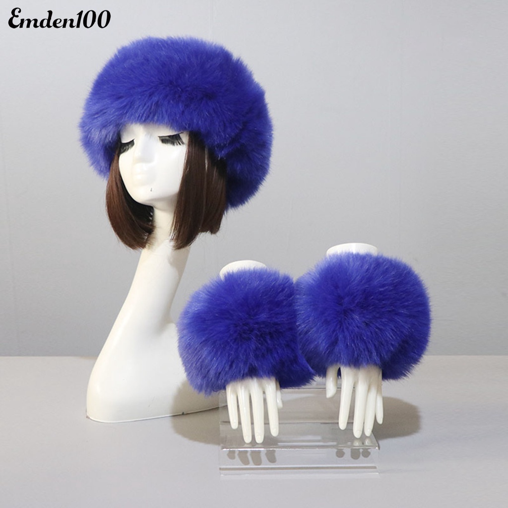 1 Bộ Băng Đô Và Găng Tay Hở Ngón Màu Sắc Thời Trang Cho Nữ