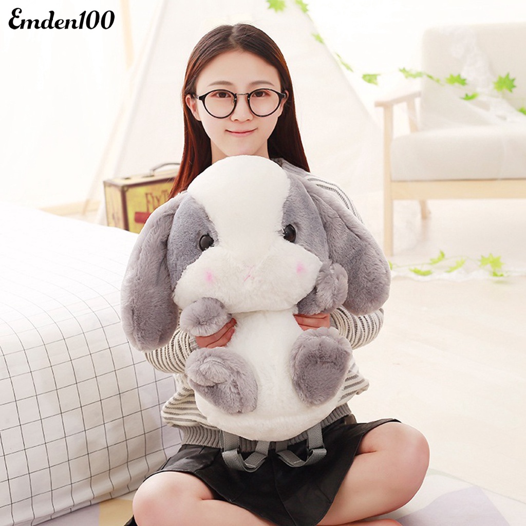 Ba Lô Hình Thỏ Nhồi Bông Dễ Thương 40cm Dành Cho Bé