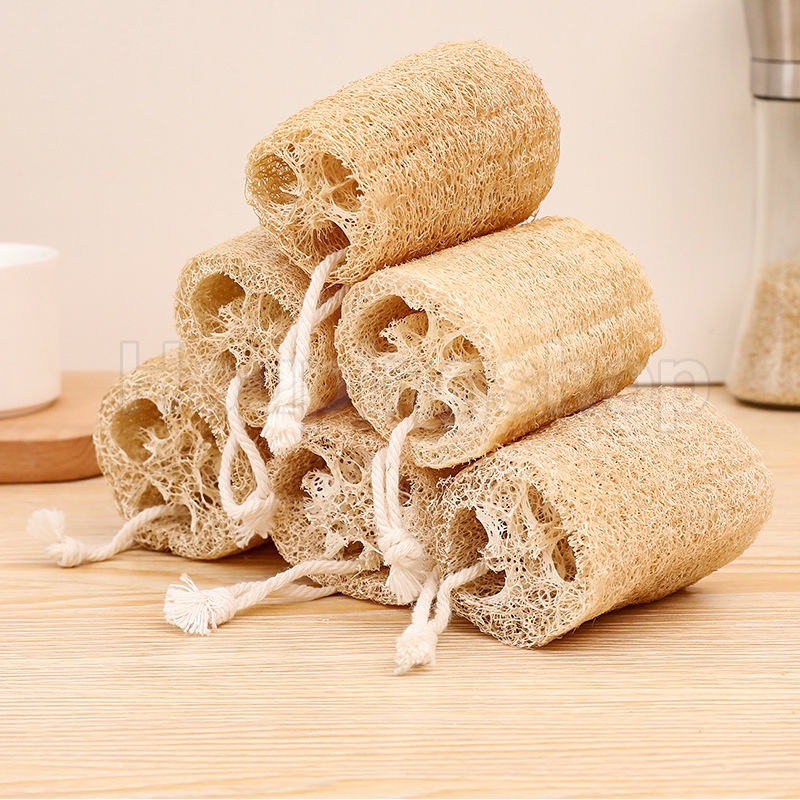 Mút Xốp Rửa Chén Bằng Xơ Mướp Tự Nhiên Chống Trầy Xước Đa Năng Tiện Dụng