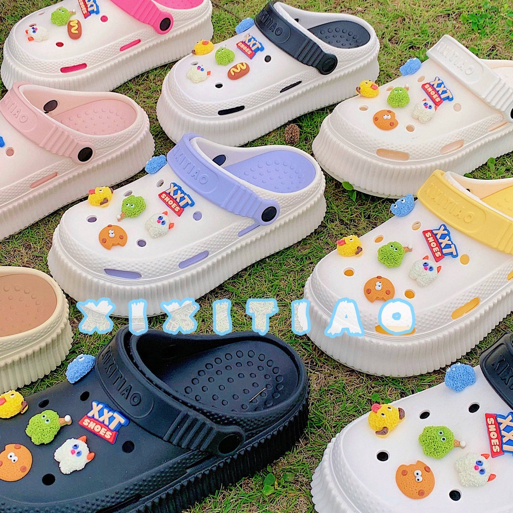 JISAILUN  dép nữ dép sandal nữ dép cross dép bánh mì đế cao giày đế cao 2023 NEW JUL1702 Unique Chic Phong cách Thoải mái B91H09V 36Z230909