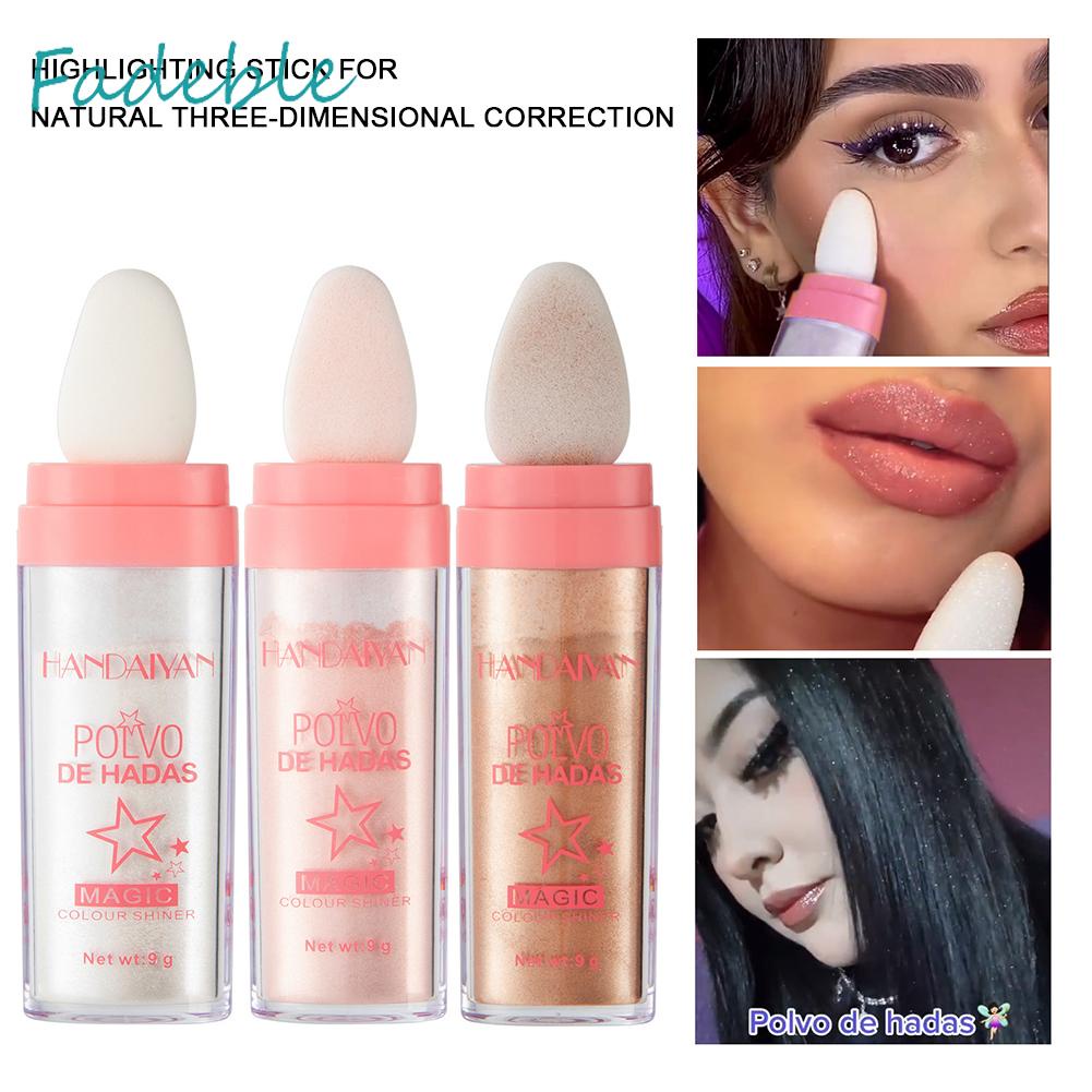 Phấn Bắt Sáng 3D Dễ Lên Màu Không Dính Cho Mặt / Chân / Cánh Tay / Mặt