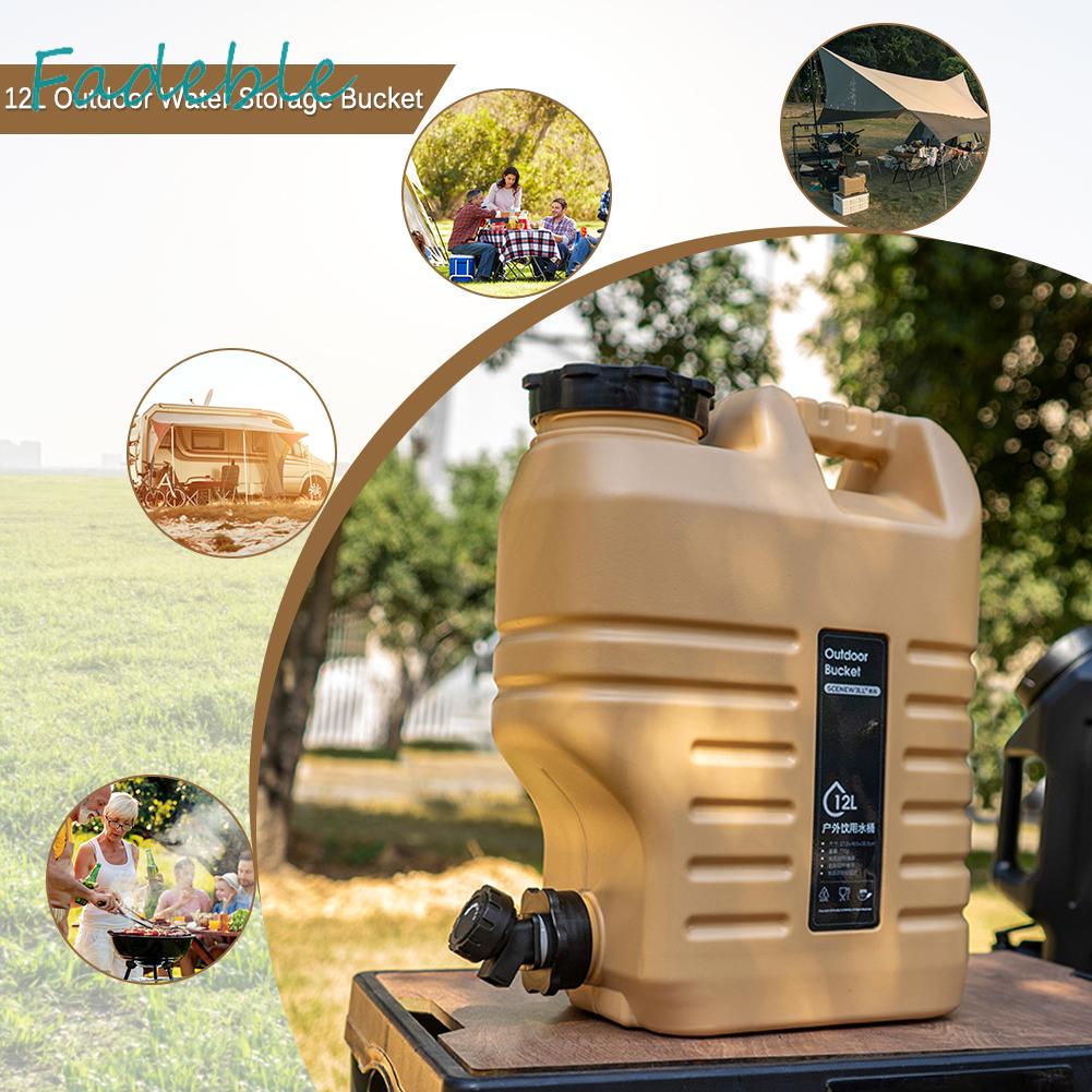 Bình Đựng Nước 12L Có Vòi Tiện Dụng Khi Đi Cắm Trại