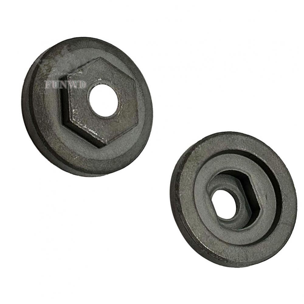 【FUNWD】Flange Nut Plate Metal Plate Tools 2Pcs Flange Nut For 110 Machine Cutting