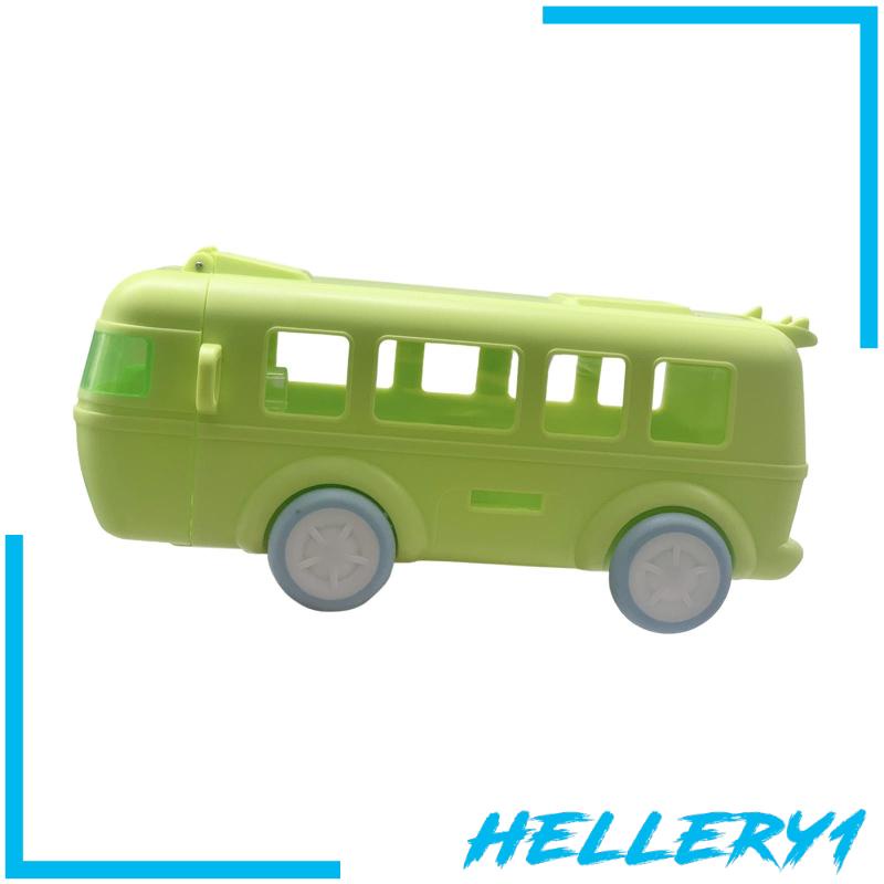 Bình Nước Hình Xe Buýt Có Ống Hút Và Dây Đeo Vai Điều Chỉnh Được