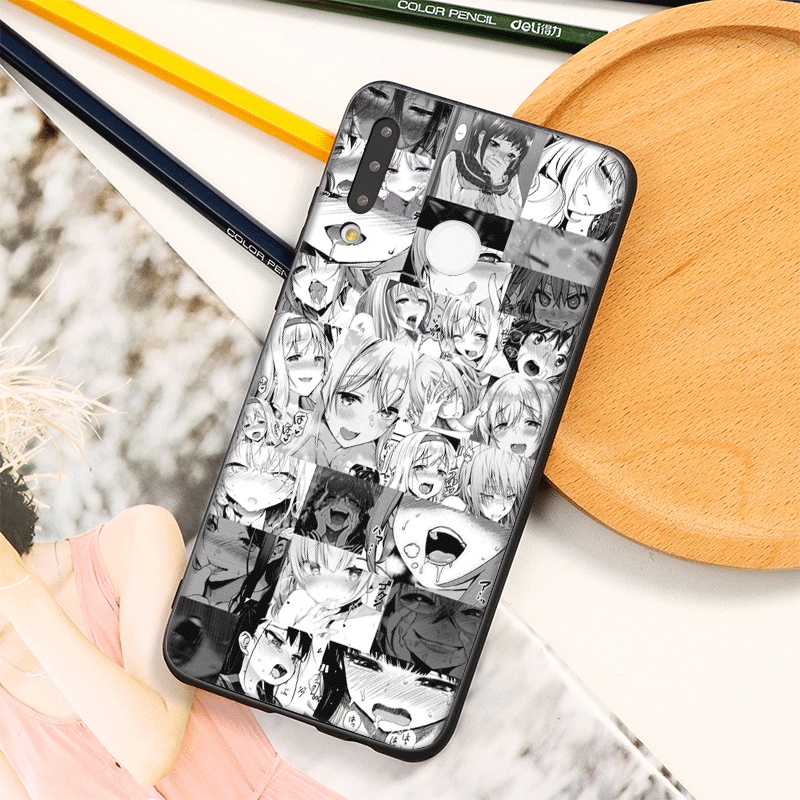 Ốp Điện Thoại Bằng Nhựa Mềm Viền Đen Hình anime Cho Redmi Note 6 6 7 8 9 Pro 7 8 9 8T 9S