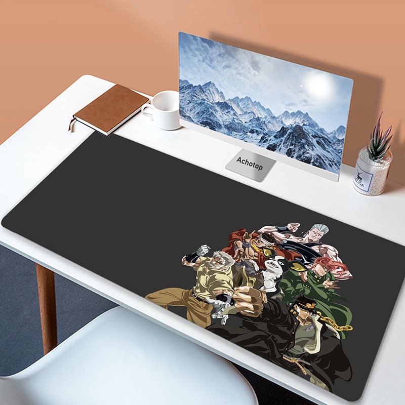 Tấm Lót Chuột Và Bàn Phím Cỡ Lớn In Hình Anime Jojo 'S Bizarre Adventure