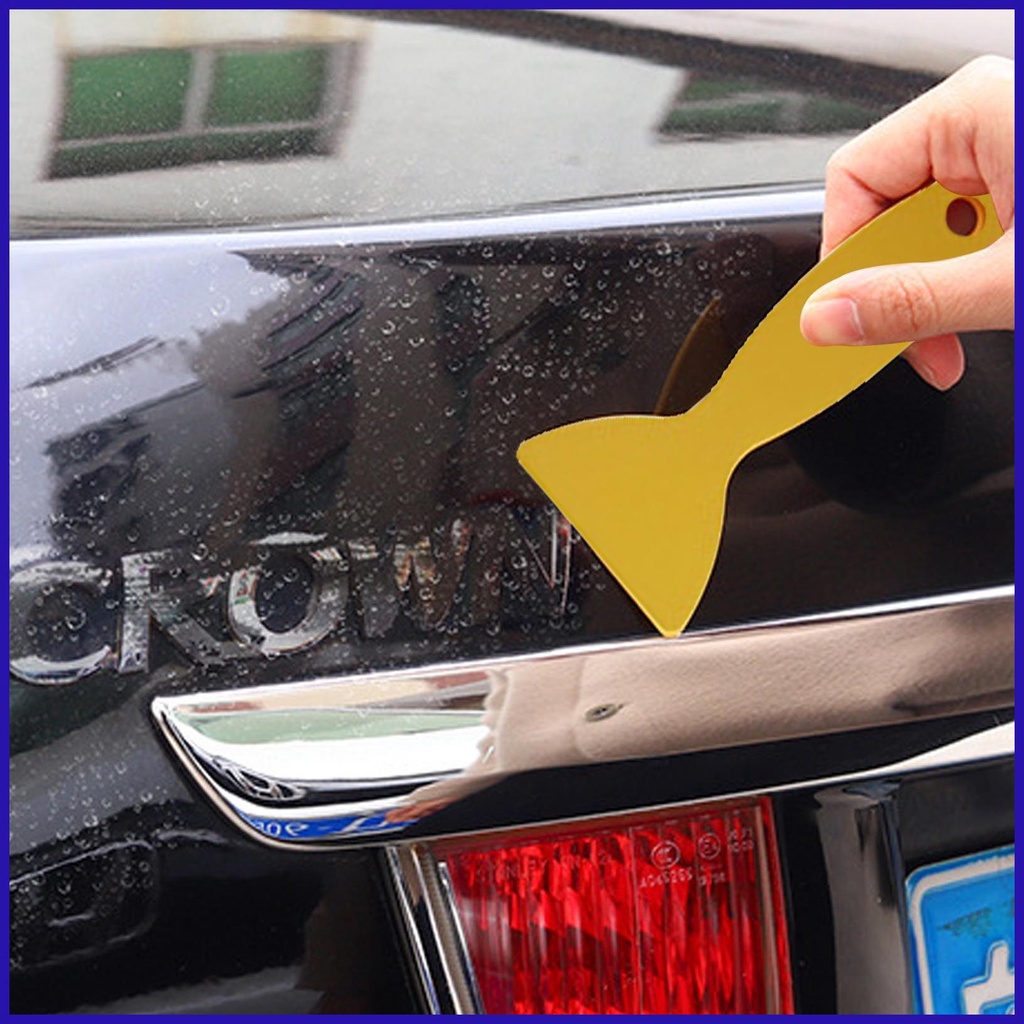 Bộ Dụng Cụ Loại Bỏ Phim Dán Xe Hơi Hình Vây Cá Mập