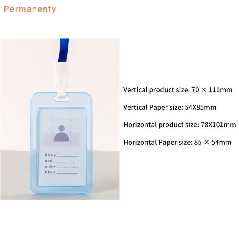 Bao Đựng Thẻ Ngân Hàng / Thẻ ID / Xe Buýt Trong Suốt Chống Thấm Nước Dành Cho Nam Và Nữ