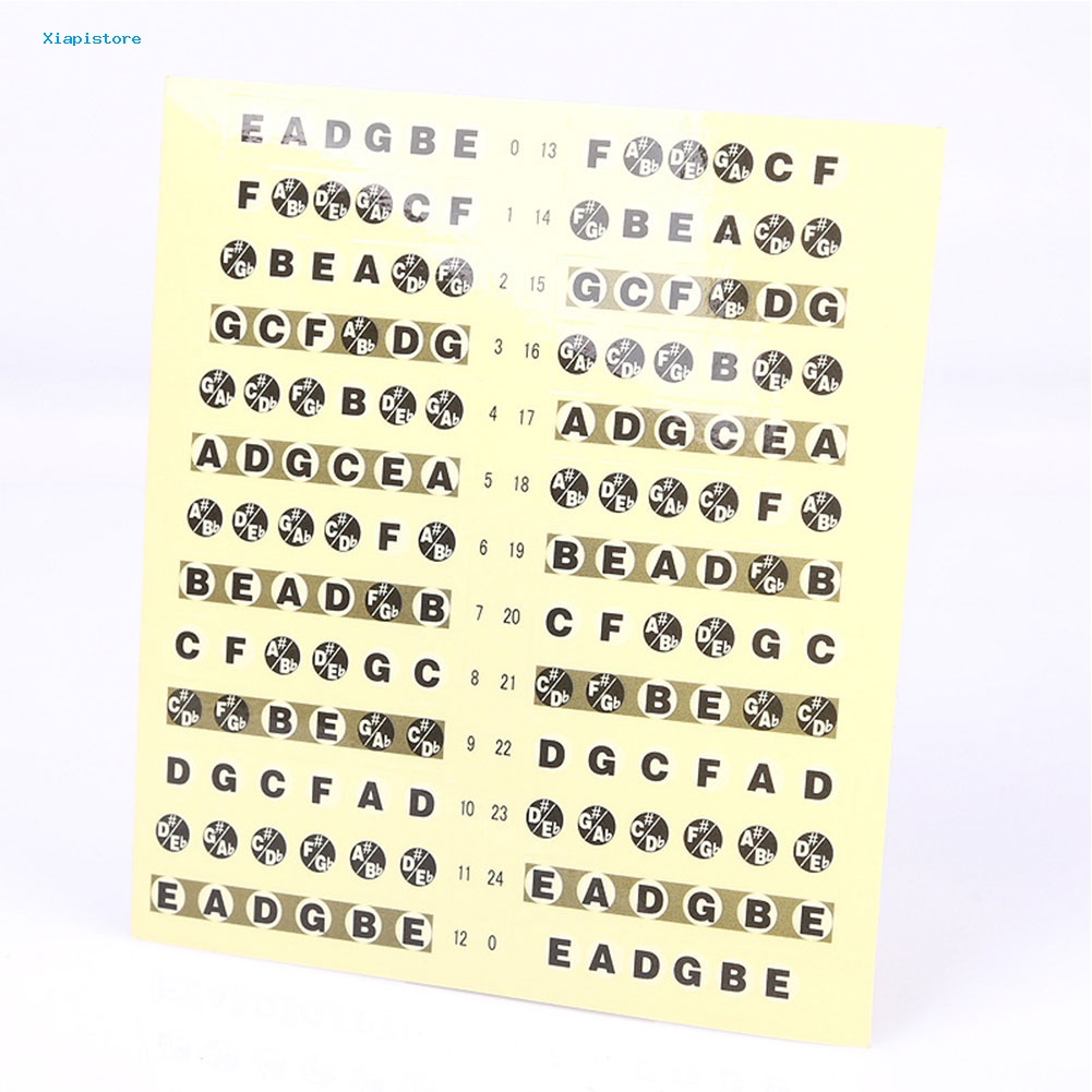 Miếng Dán Ghi Chú Cho Đàn Guitar Điện / Acoustic Tiện Dụng