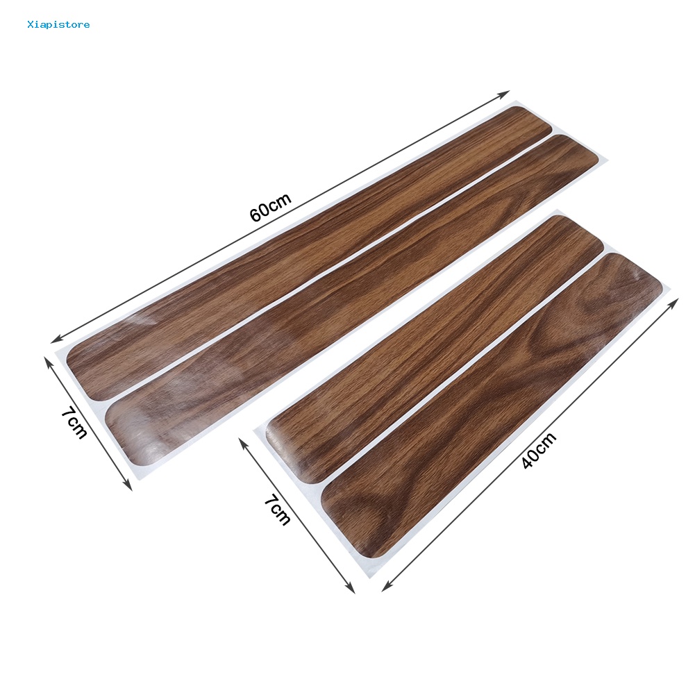 Set 4 Miếng Dán Chống Trầy Chống Va Đập Cho Cửa Xe Hơi Kèm Dụng Cụ Nạo