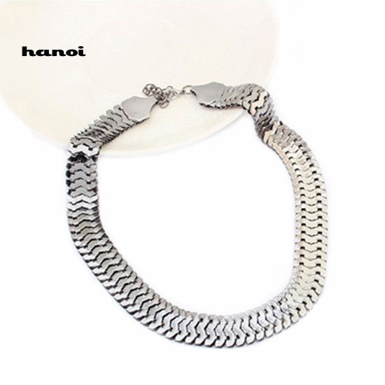 Vòng cổ Hợp Kim Dày Kiểu Dáng Sang Trọng Thời Trang Dành Cho Nữ
