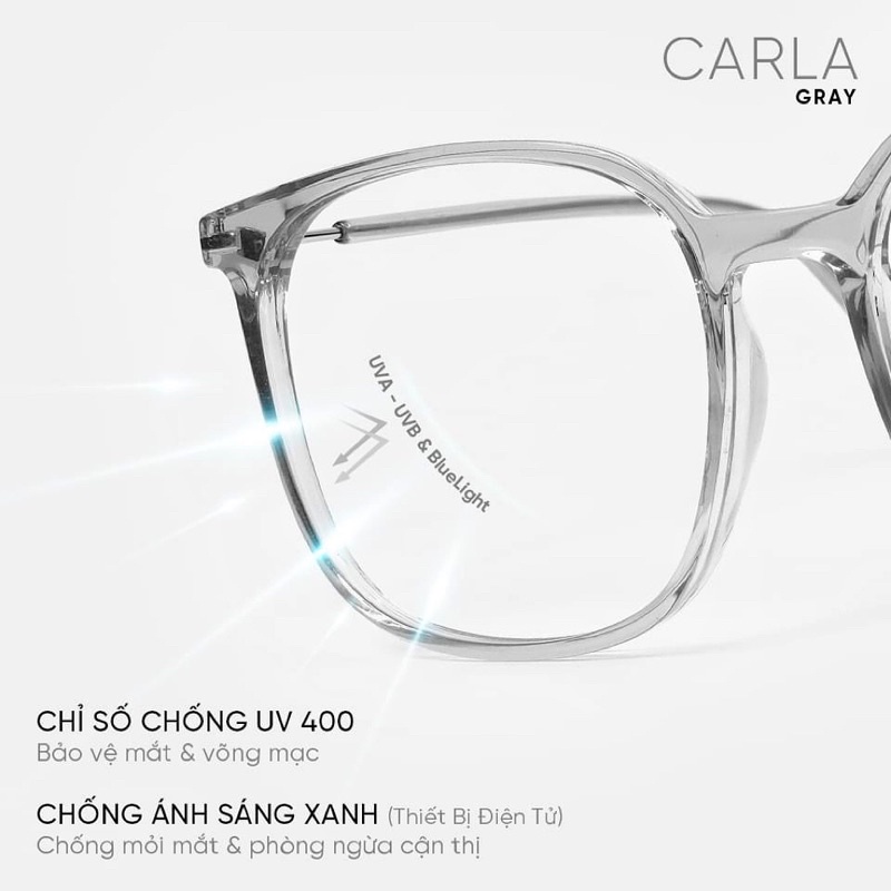 Gọng kính cận nam nữ Vii Eyewear  CARLA 2106