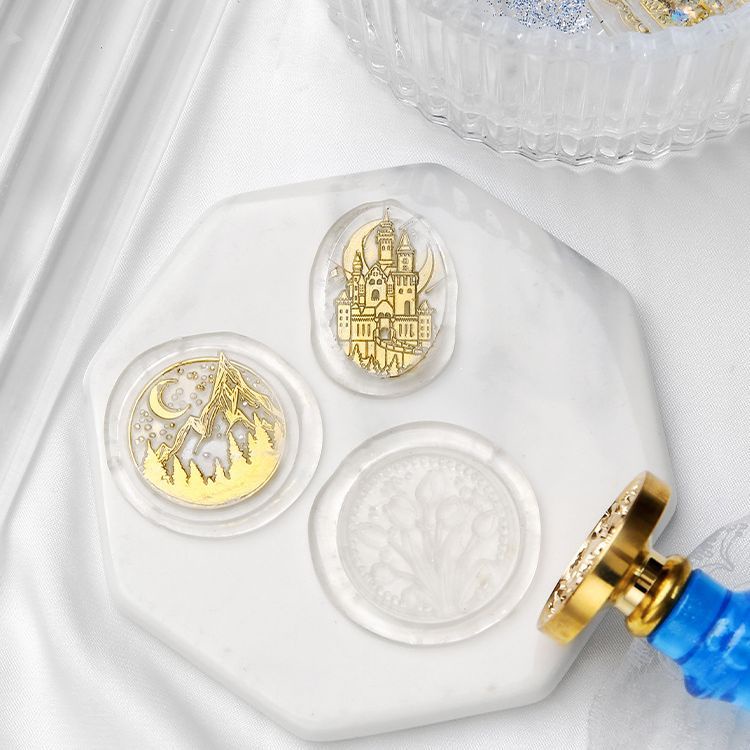 Stitchintime keo có độ thấm cao 5 miếng gói sáp trong suốt cao niêm phong con dấu sáp