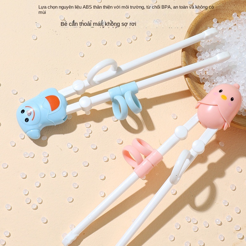 Đôi Đũa Tập Ăn Họa Tiết Hoạt Hình Dễ Thương Cho Bé 1-2-3 Tuổi MY0032