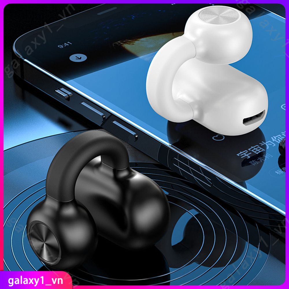 Tai nghe nhét tai 5.3 Bluetooth Jerry 6983 Tai nghe kẹp không dây Bông tai dẫn truyền xương tai Tai nghe thể thao chống nước (galaxy1)